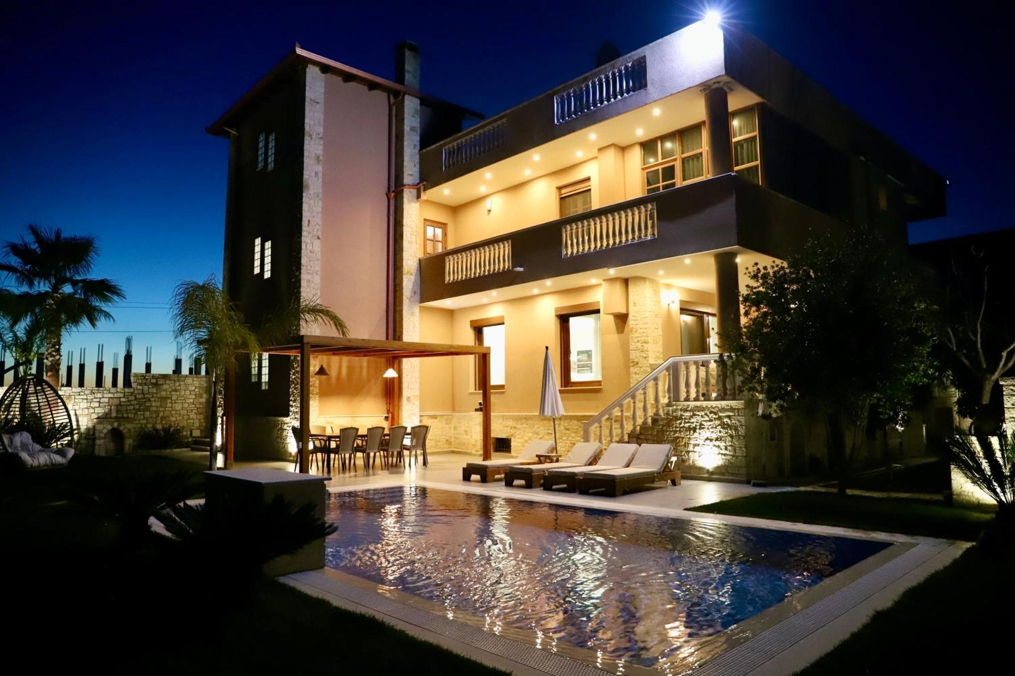 Green Villa With Private Pool Durres Exterior photo
